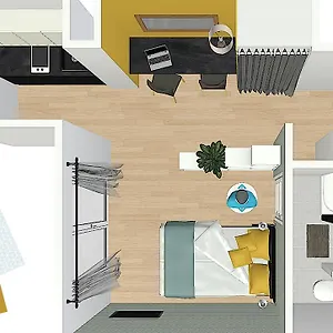 Appartement Contemporain Proche Météo, Cambo, Edf, Airbus&thales